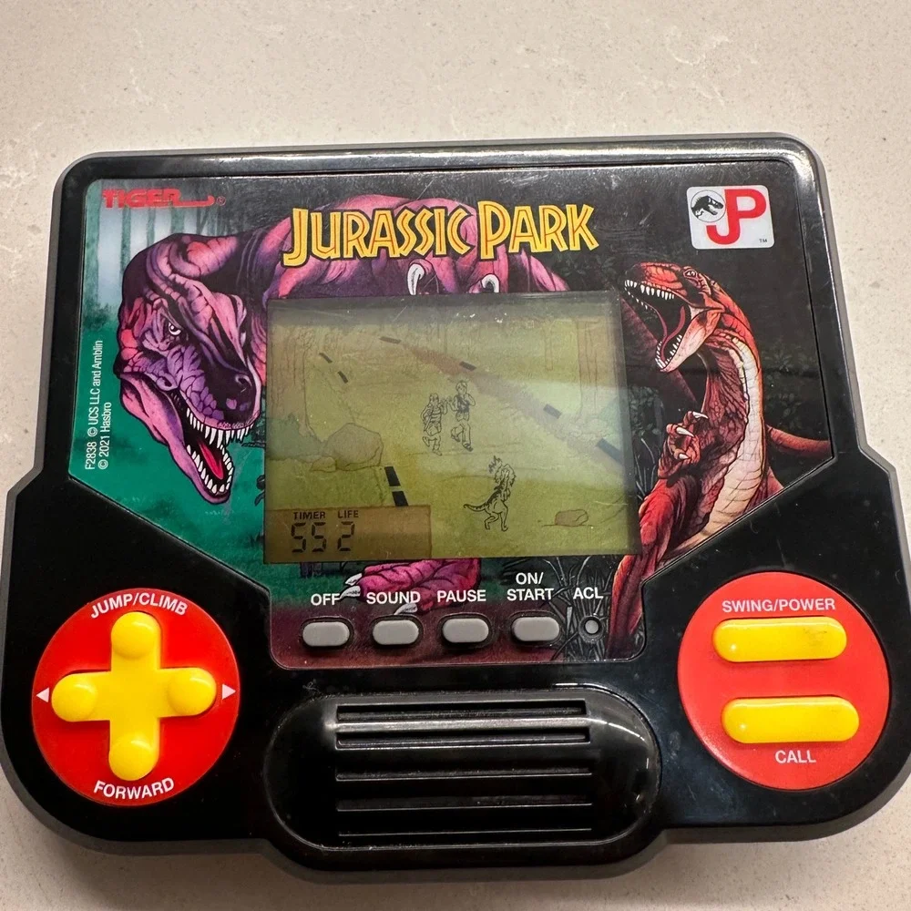 Tiger Electronics‎ Jurassic Park Handheld Game Retro Rewind 2020 JP